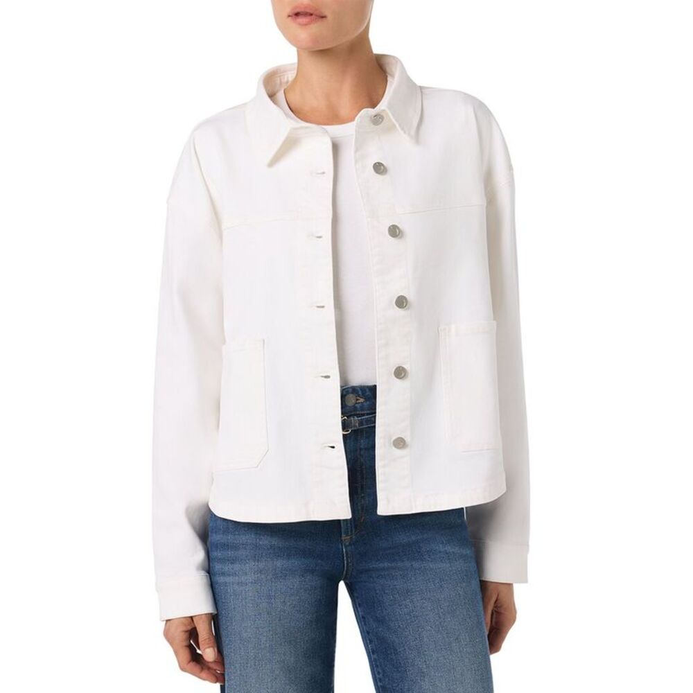Joe's Jeans Womens Joe’S Jeans Oversized Denim Jacket, White